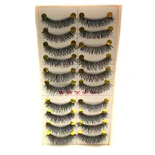 20 пар Макияж грязные плотные Толстые Накладные ресницы Натуральные Искусственные ресницы Объемные ресницы Инструменты для наращивания