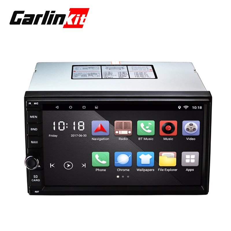 Carlinke 7'' Universal Multimedia 2 din Android 6.0 Car Radio Stereo
