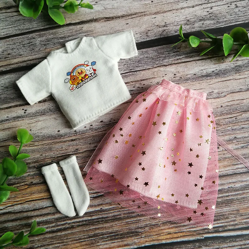Кукольная одежда Peneede футболка юбка платье для 1/6 кукол сделай сам игрушка