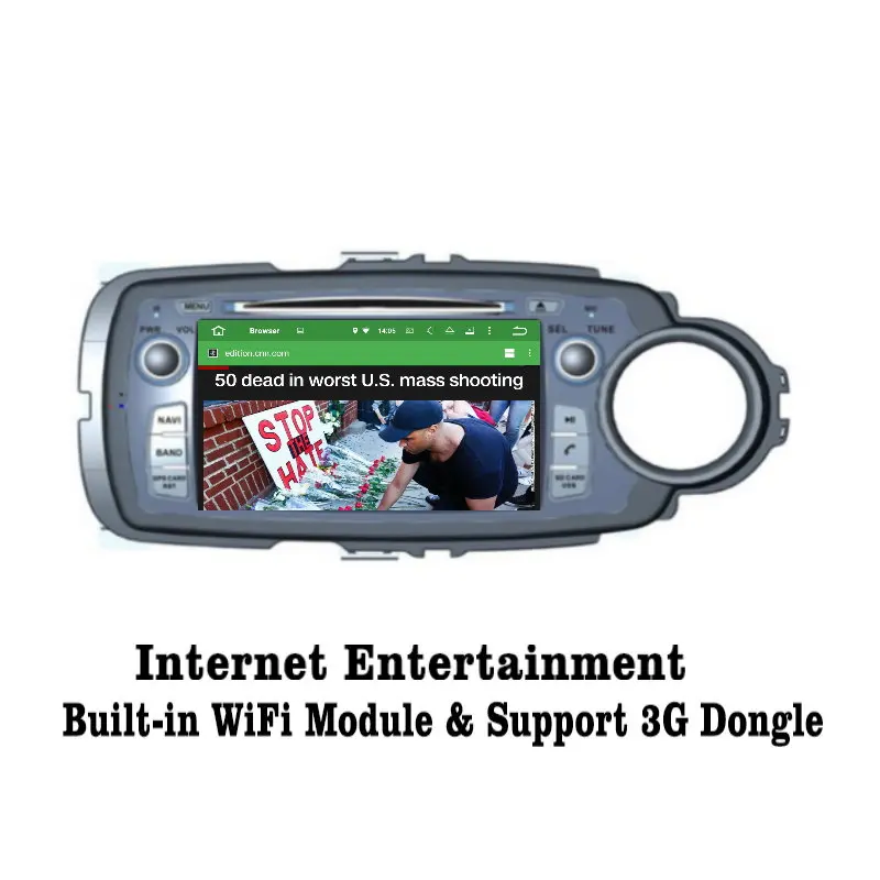 Discount Liislee Android 7.1 2G RAM For Toyota Yaris XP130 Car Radio Audio Video Multimedia DVD Player WIFI DVR GPS Navi Navigation 2 Discount Liislee Android 7.1 2G RAM For Toyota Yaris XP130 Car Radio Audio Video Multimedia DVD Player WIFI DVR GPS Navi Navigation 2