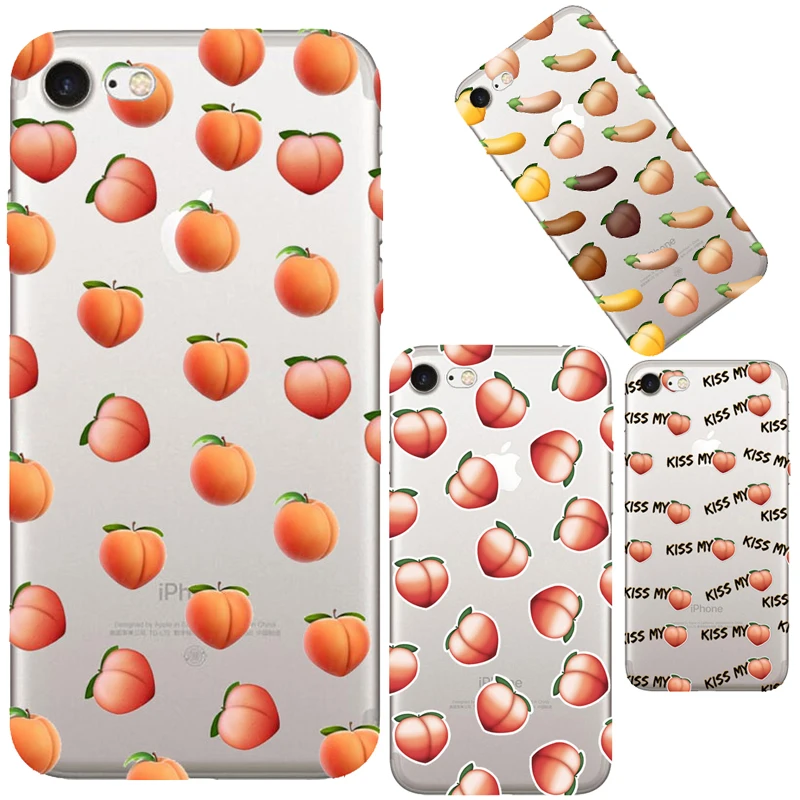 Aliexpress.com : Buy Kylie Jenner's Peach Emoji Case For