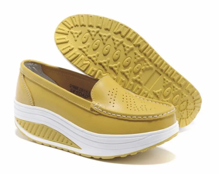 Free Shipping Spring and Autumn Men Canvas Shoes High Quality Fashion Casual Shoes Low Top Brand Single Shoes Thick Sole 7583 -  -  (6) -  -  - 