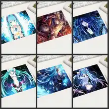 XGZ 2018 Anime Girl Hatsune Miku Mouse Pad 22X18X0 2cm Rectangular Home Desk Mouse Pads Dining