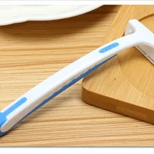 Ручной персональный уход гаджет Противоскользящий T нержавеющая сталь бритва для бритья ног безопасный микро пилы грабли форма