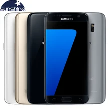 Original Samsung Galaxy S7 LTE 4G Mobile phone Quad Core 5.1“ 12.0MP NFC WIFI 4G RAM 32G ROM Smartphone