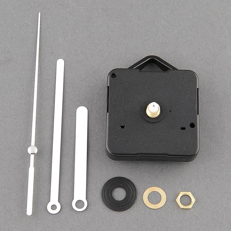 

Simple Style Quality Clock Movement Mechanism Parts Tool with White Hands Quiet Silence Wall Clock Accessories Home Decor
