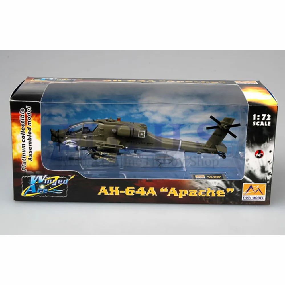 EASYMODEL Весы Модель 37028 1/72 весы вертолет APACHE AH-64A собран готовой модели 1st бронированный Division Balaq Ирак