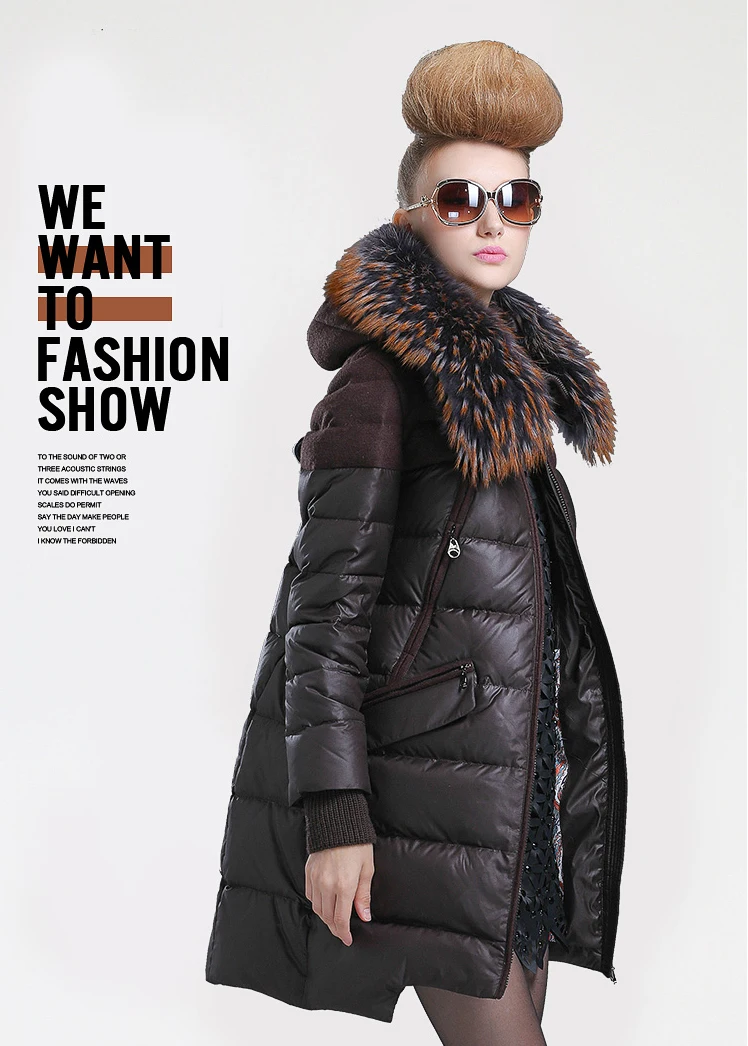 European Winter font b Jacket b font font b Women b font Winter Down font b