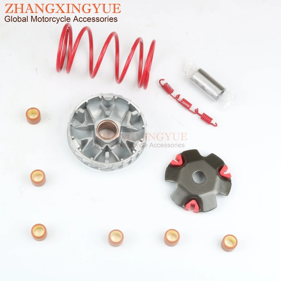 

High quality Front Drive Variator Assembly & springs for Baotian BT49QT-2- 7-9-12-21B2 BT50QT-9-11-112F Tanco GY6 50cc 139QMB 4T