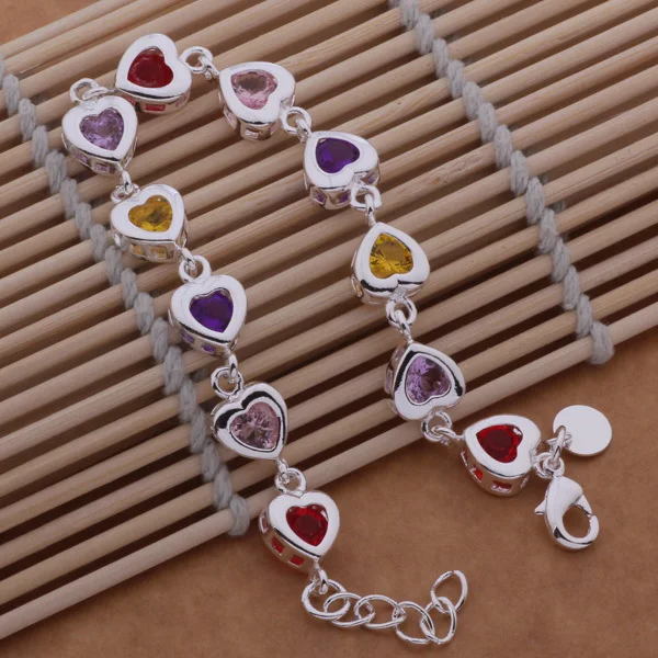 Bangle Bracelet Silver Plated Fashion WB-114