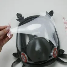 5/10/15/25 шт./упак. противогаз защитная пленка 6885 респиратор крышка объектива используйте для 3 м 6800 респиратор