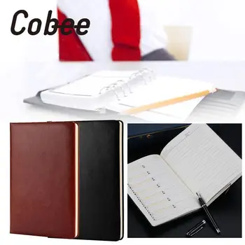 

Cobee PU Leather Notebook Writing Paper Pocket Journal Stationary Composition Gift Diary Notepad Simple and elegant