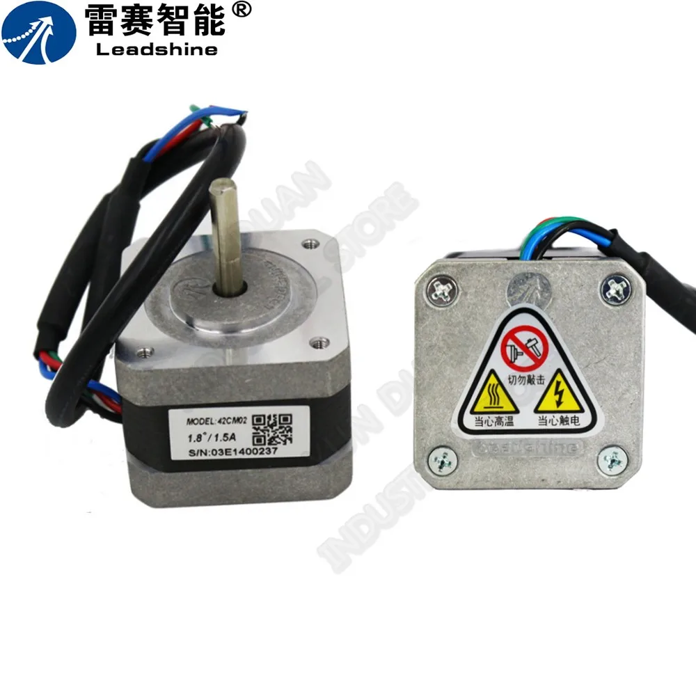 Новый гибридный шаговый двигатель Leadshine 42CM02 2PH 42 мм NEMA17 0.21Nm 1.5A 4Lead вместо 42HS02 Match
