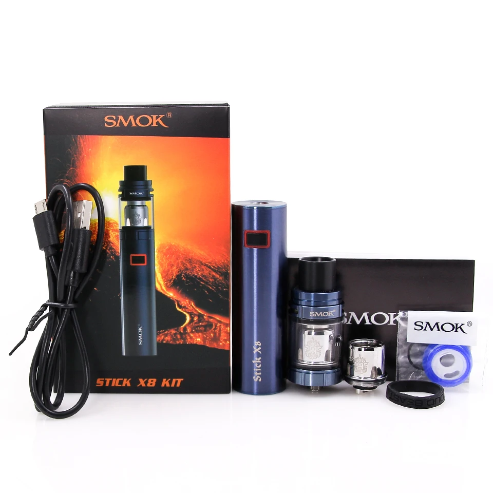 Оригинальный набор SMOK Stick X8 аккумулятор 3000 мАч 4 мл TFV8 X BABY бак M2 X4 катушка