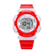XINGE Children Watches Cute Kids Watches Sports Cartoon Watch for Girls boys Rubber Children’s Digital LED Watches wholesale