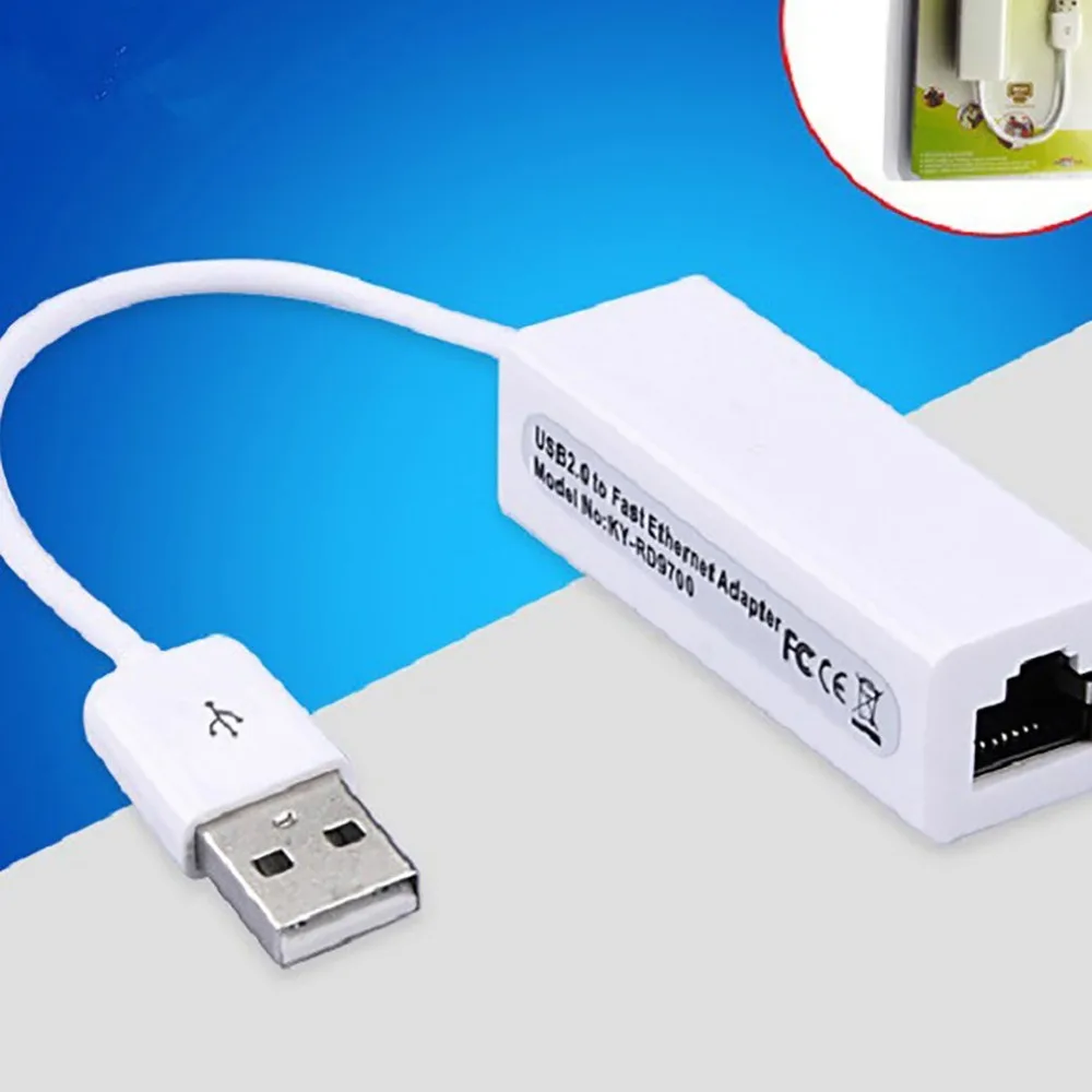 

Factory wholesale RJ45 with line 10M/100M adaptive USB network card with driver Ethernet adapter USB network card