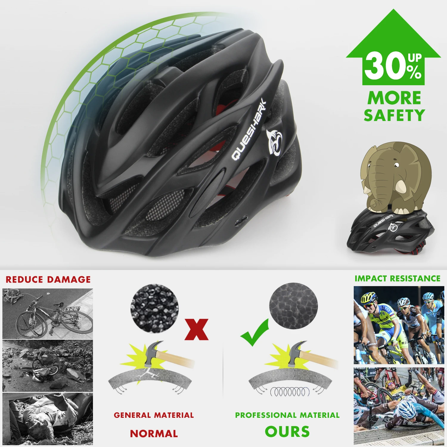 QUESHARK супер защита головы велосипедные шлемы черные цельно-формованные велосипедные шлемы EPS 28 вентиляционные шлемы для горной дороги велосипедные шлемы