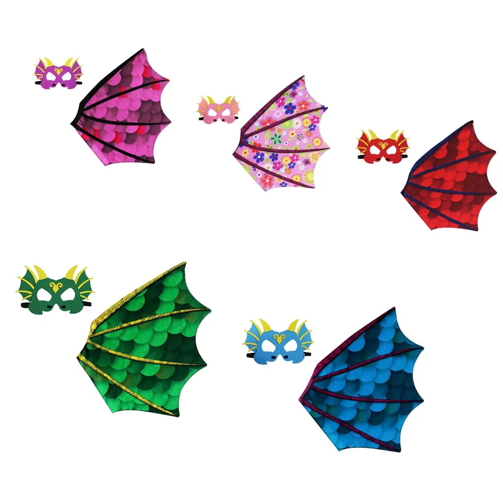 SPECIAL 120*70 cm Super Dino Wing And Mask Dance Party Carnival Costume Children Decoration Baby Showwe Masque Costume Gifts SPECIAL 120*70 cm Super Dino Wing And Mask Dance Party Carnival Costume Children Decoration Baby Showwe Masque Costume Gifts