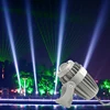 A beam light spotlight led 10w ac85-265 floodlight outdoor waterproof light pillars Exterior laser light construction lighting 1