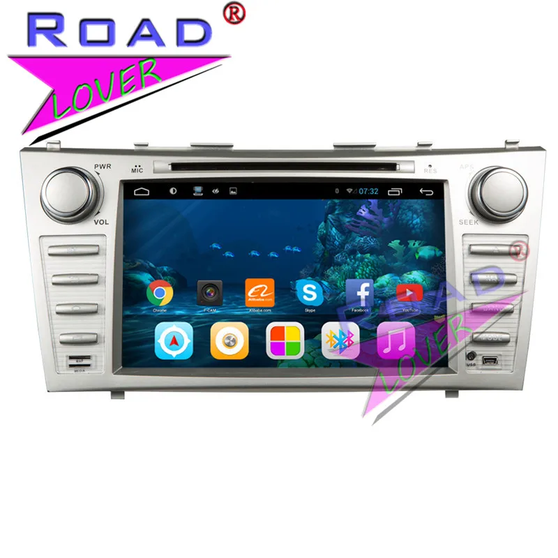TOPNAVI 2G+32GB Quad Core Android 6.0 Car PC System Head Unit DVD Player For Toyota Camry 2007-2011