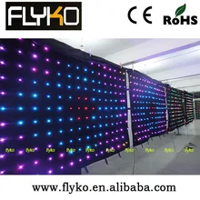 P180 2X3 м светодио дный Реклама Гибкий светодио дный видение занавес