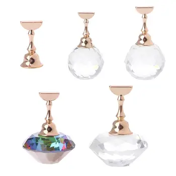 

2018 Hot Nail Art False Nail Display Stand Practice Display Tip Holder Magnetic Manicure Nail Art Accessories