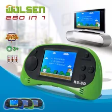 Классическая Ретро портативная игровая консоль мини-игровая консоль de jeux детские подарки Классическая 260 в 1 игра