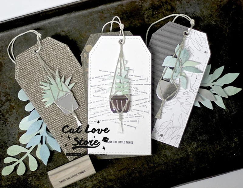 Горшка металла трафареты для пресс-формы для бумага для скрапбукинга декоративная открытка Craft тиснение высечки