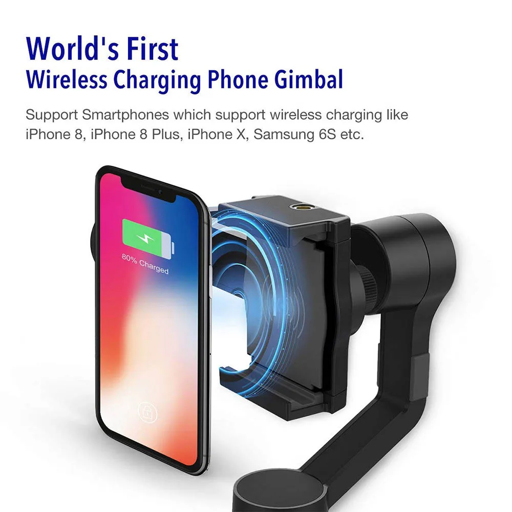 Moza Mini-MI 3-Axis Stabilizer Gimbal For Smartphone iPhone 11 X Xr Xs Samsung S9+ S10+ Huawei P30