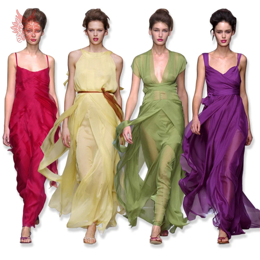 multi chiffon fabric