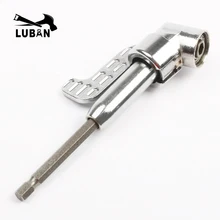 1/4 дюйма 105 градусов Регулируемый шестигранными битами угловая отвертка электрическая отвертка бит магнитный ключ, дюймовый стандарт шестигранными битами угловая Отвертка Набор торцевых головок