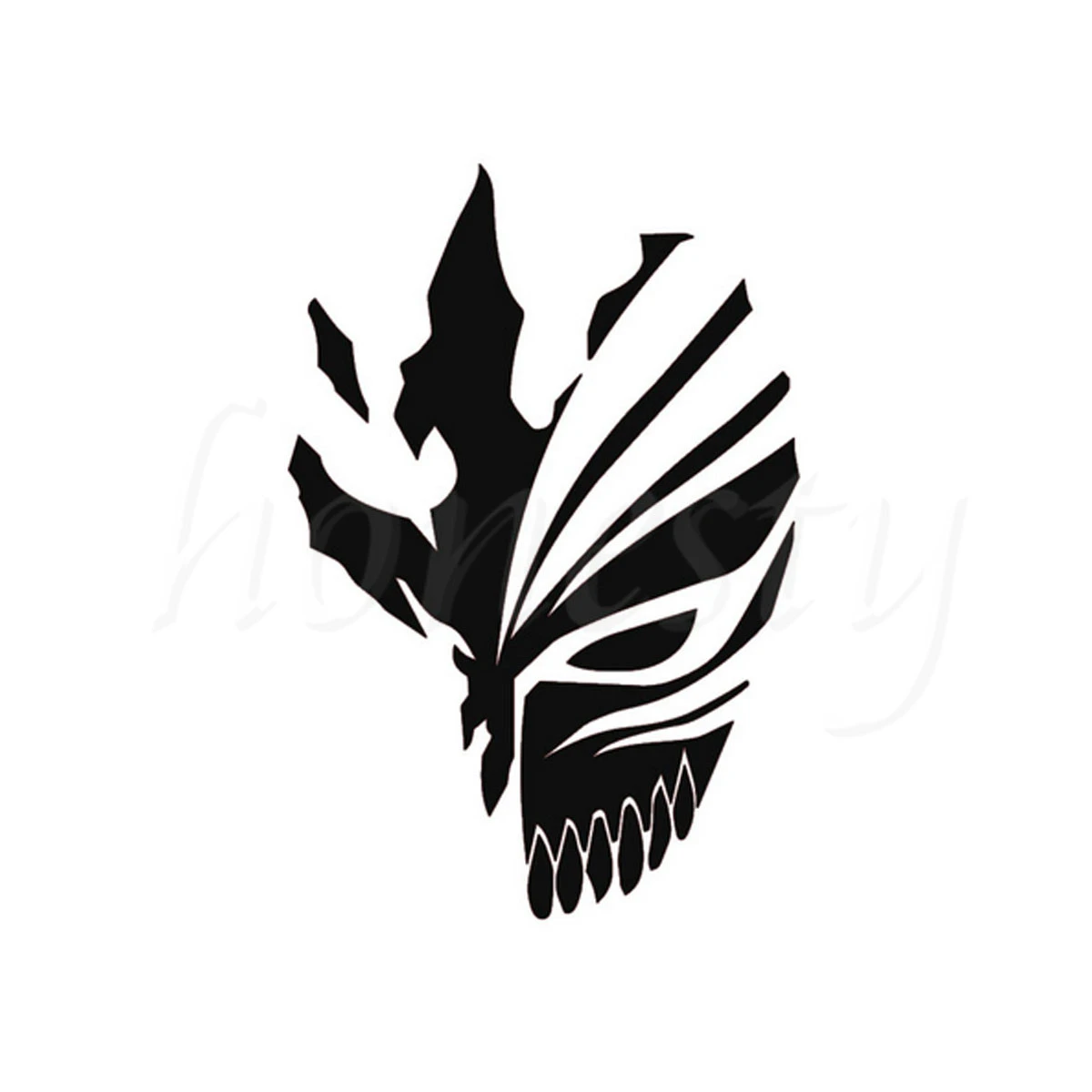 Ichigo Hollow Topeng Anime Stiker Mobil Truk Jendela Dinding Bumper Auto Suv Pintu Laptop Hitam Vinyl Decal 11 4 Cm X 16 7 Cm Anime Car Sticker Vinyl Decalcar Sticker Aliexpress