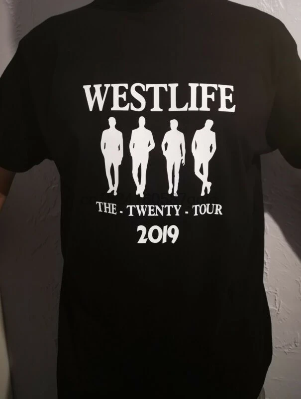 westlife 20 tour t shirt
