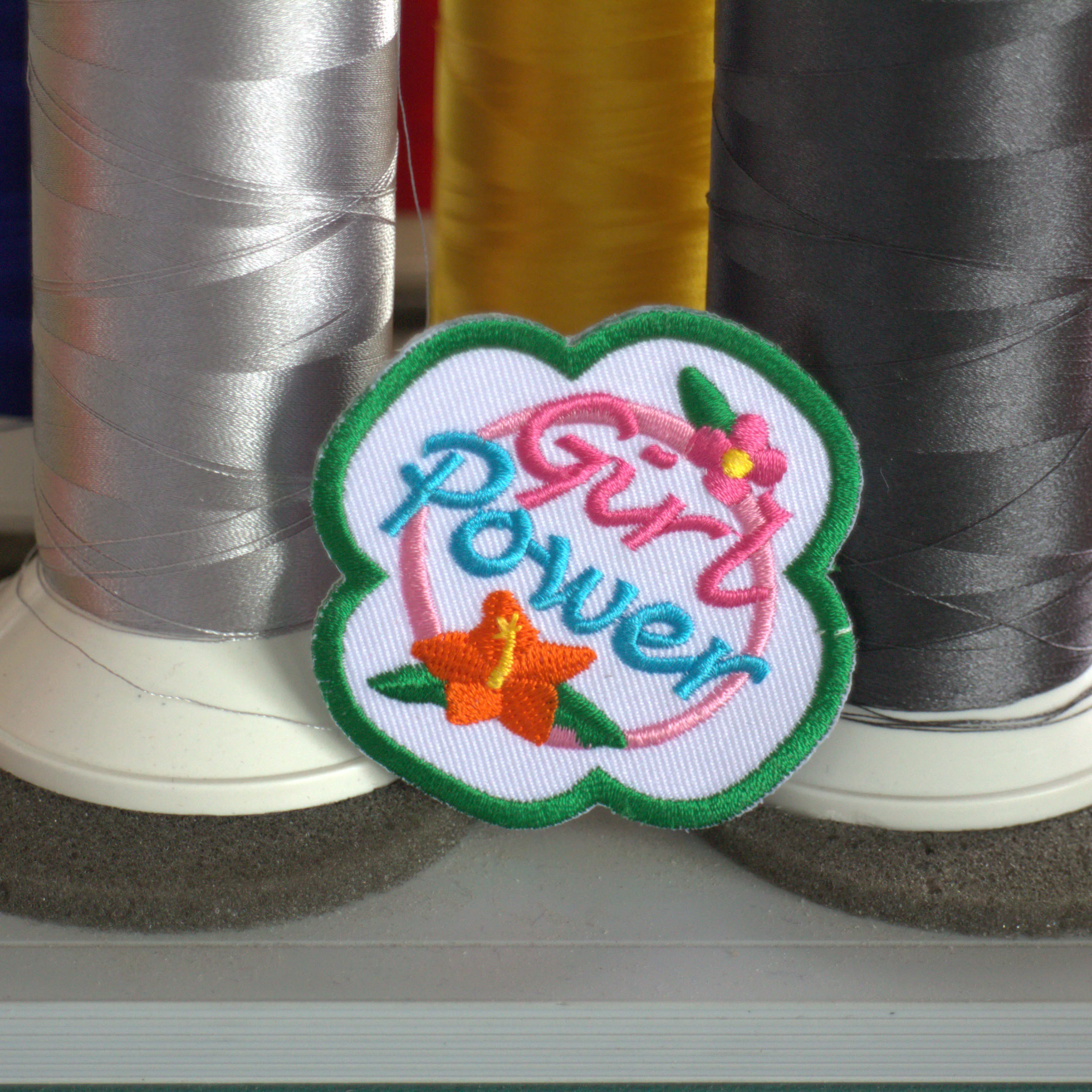 

Chinese factory custom personalized embroidery chapter patch