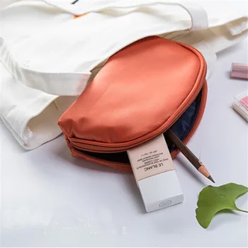 

1PC Women Small Shell Portable Travel Washing Storage Makeup Toiletry Bag Cosmetic Case Travel Makeup Organizer Clutch Pouch Bag