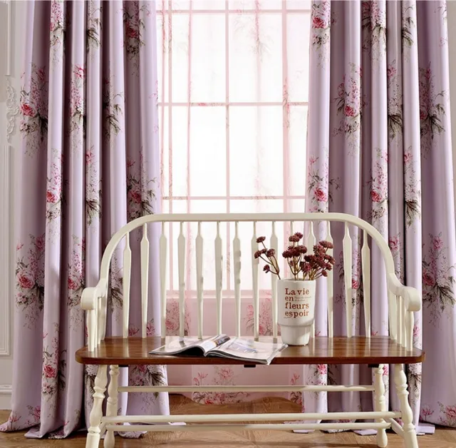 Blinds Past Pink Flower Rose Blackout Curtains Living Room Decor Blinds Past Pink Flower Rose Blackout Curtains Living Room Decor Bedroom Kitchen Window Treatments Tulle Sheer Aa21