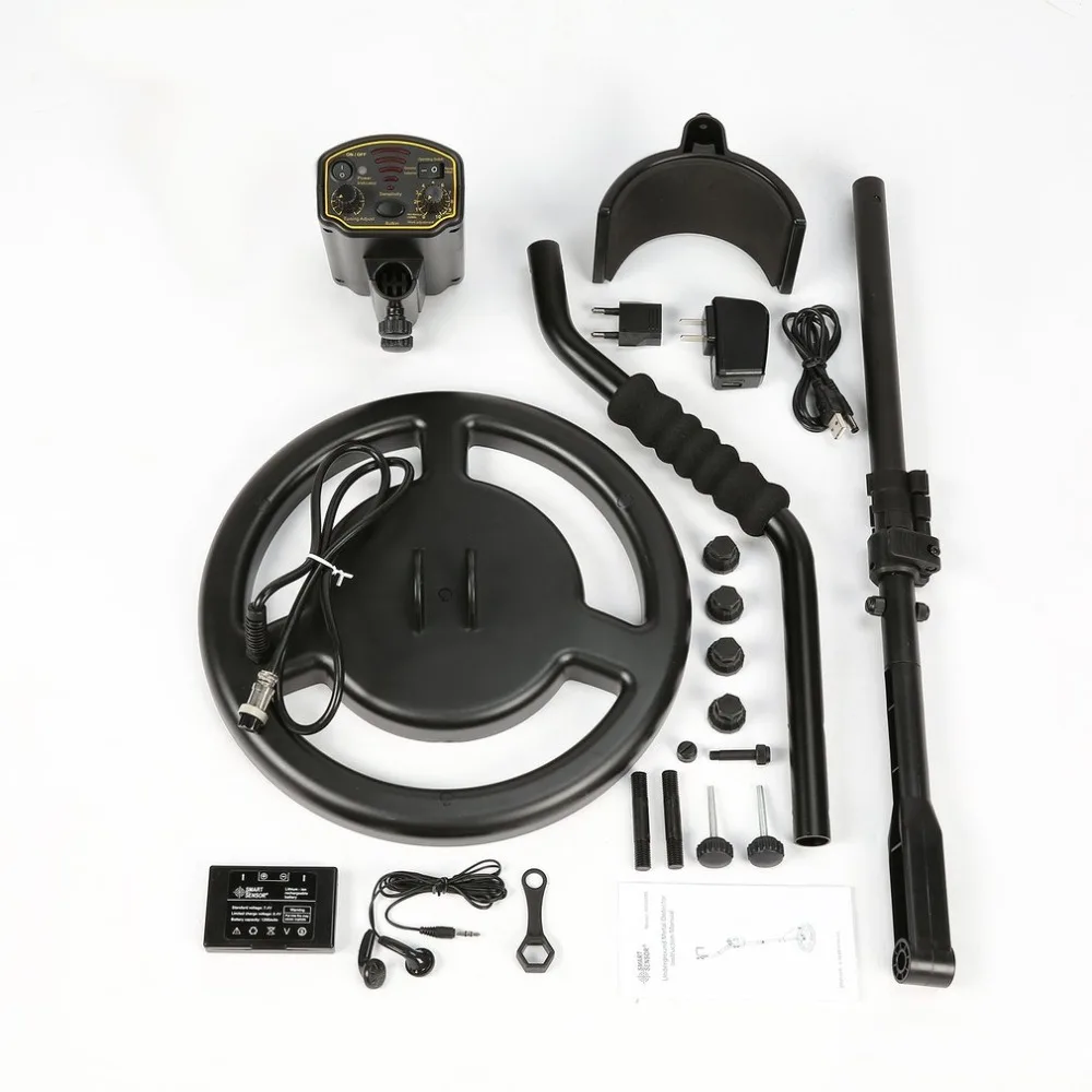 

Metal detector AR944M Professional Underground Metal Detector Adjustable Gold Silver Finder Treasure Tracker Seeker 1.8m Depth