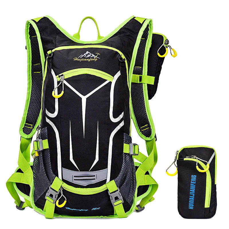 18L Nylon Waterproof Bicylce Bag Bike Outdoor enquipment Climbing Hiking Breathable Outdoor Cycling Backpack Riding Bicycle Bag 