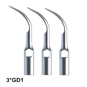 

Hot 3Pcs GD1 Dental Scaler Tip For SATELEC And DTE Scaler Use For Remove Calculus And Bacterial Plasue On Supragingival