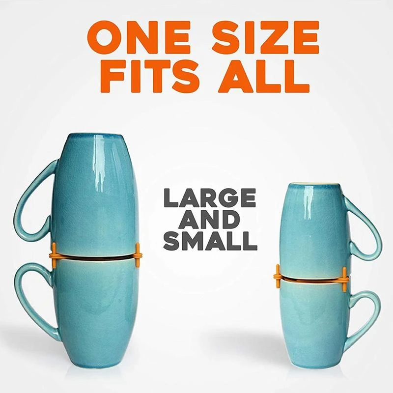 Coffee Mug Holder Stackable Cup For Adjustable Shelf Telescopic Space Saver M 小物などお買い得な福袋