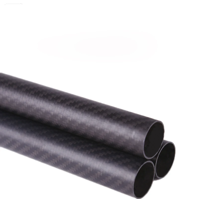 Buy 1pcs 28MM OD x 26MM ID Carbon Fiber Tube 3k 500MM