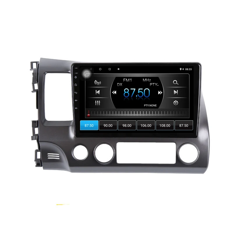 Clearance 10" 4G RAM 2.5D IPS 8 CORE Android 9.1 Car DVD Multimedia Player GPS For Honda Civic 2004 2005 2007 2006-2011  radio navigation 19