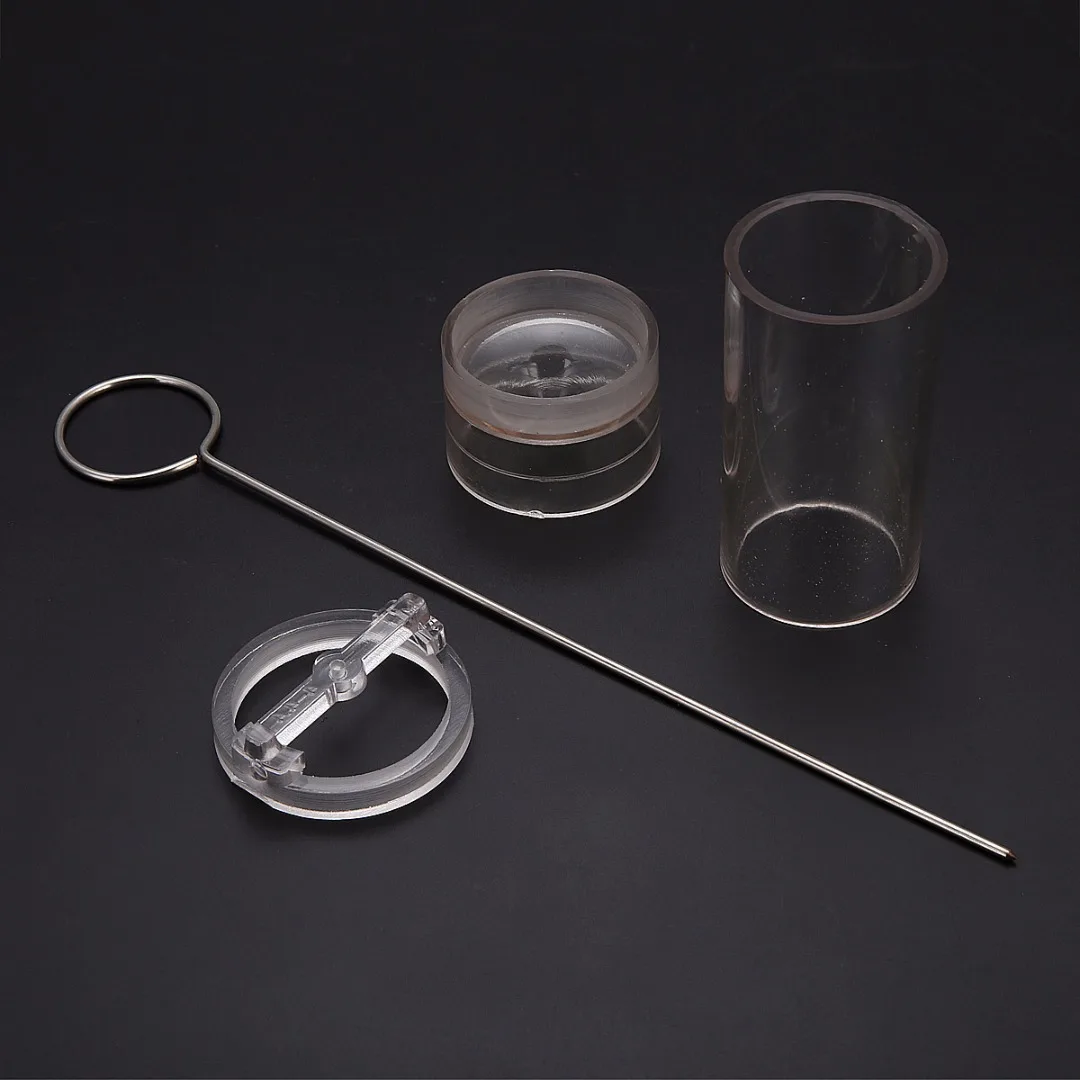 1PC Circular Plastic Candle Mold Round Transparent Acrylic Mould Candle Making Craft Stencil Handmade DIY Crafts