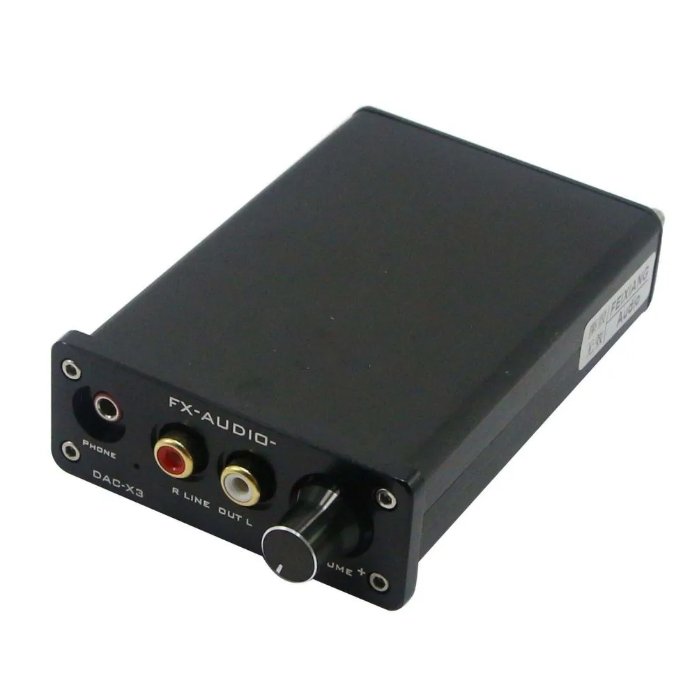 

DAC-X3 Fiber Coaxial USB Decoder 24BIT/192Khz USB DAC Headphone Decoder