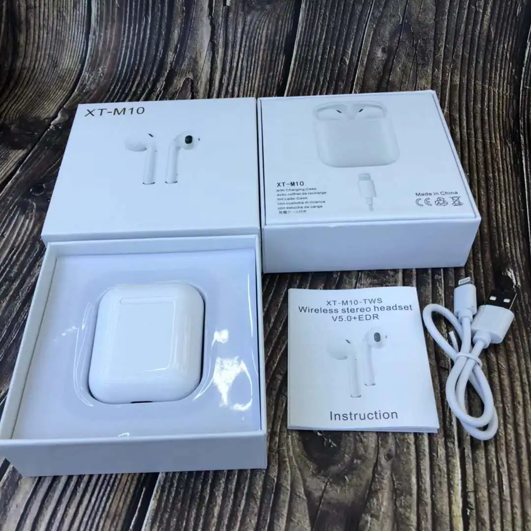 XT M10 Tws наушники Bluetooth беспроводные сенсорное управление L & R Одиночная