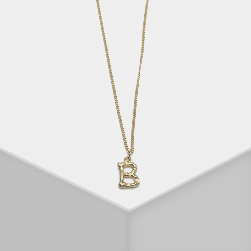 

Letter pendant fashion design necklace