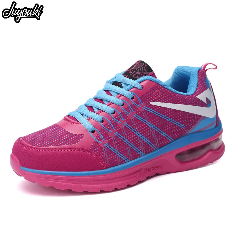 

Juyouki 2018 Unisex Air Cushion Casual shoes For Men Women Couples Sport footwear Sneakers Mesh Outdoor Walking Gym Shoes