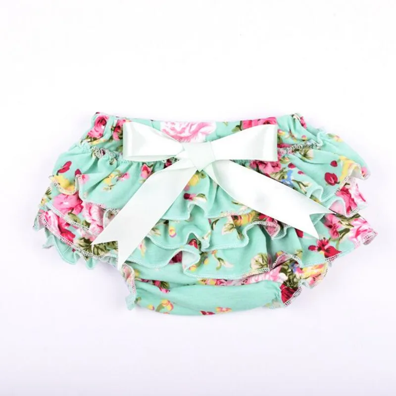 cotton diaper cover with satin bow 