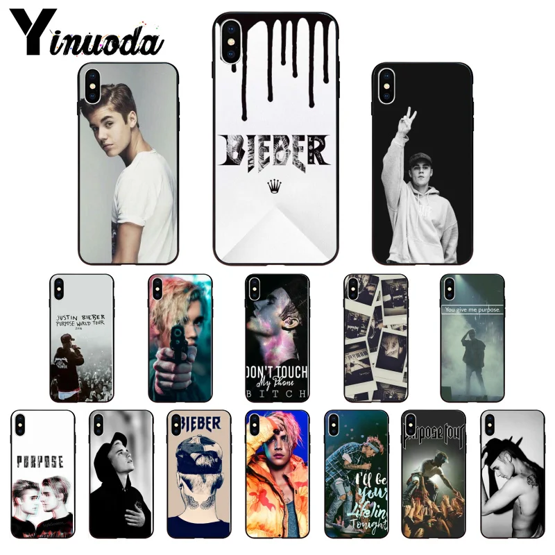 

Yinuoda Justin Bieber Purpose Super Novelty Fundas Phone Case Cover for iPhone 6S 6plus 7 7plus 8 8Plus X Xs MAX 5 5S XR