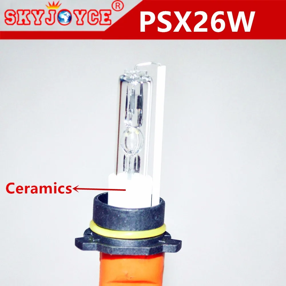 2X xenon bulb hid PSX26W xenon fog light for Hiacehighlander PSX26W led car source DRL 3000K PSX26W 6000K 4300K 5000K 8000K 35W (3)
